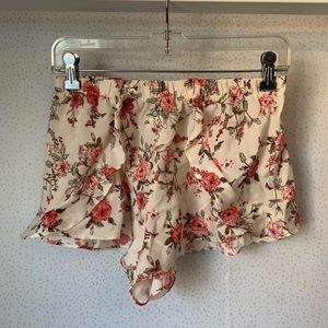 Forever 21 floral shorts